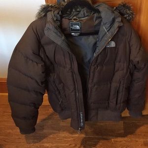 Ladies down puffer jacket
